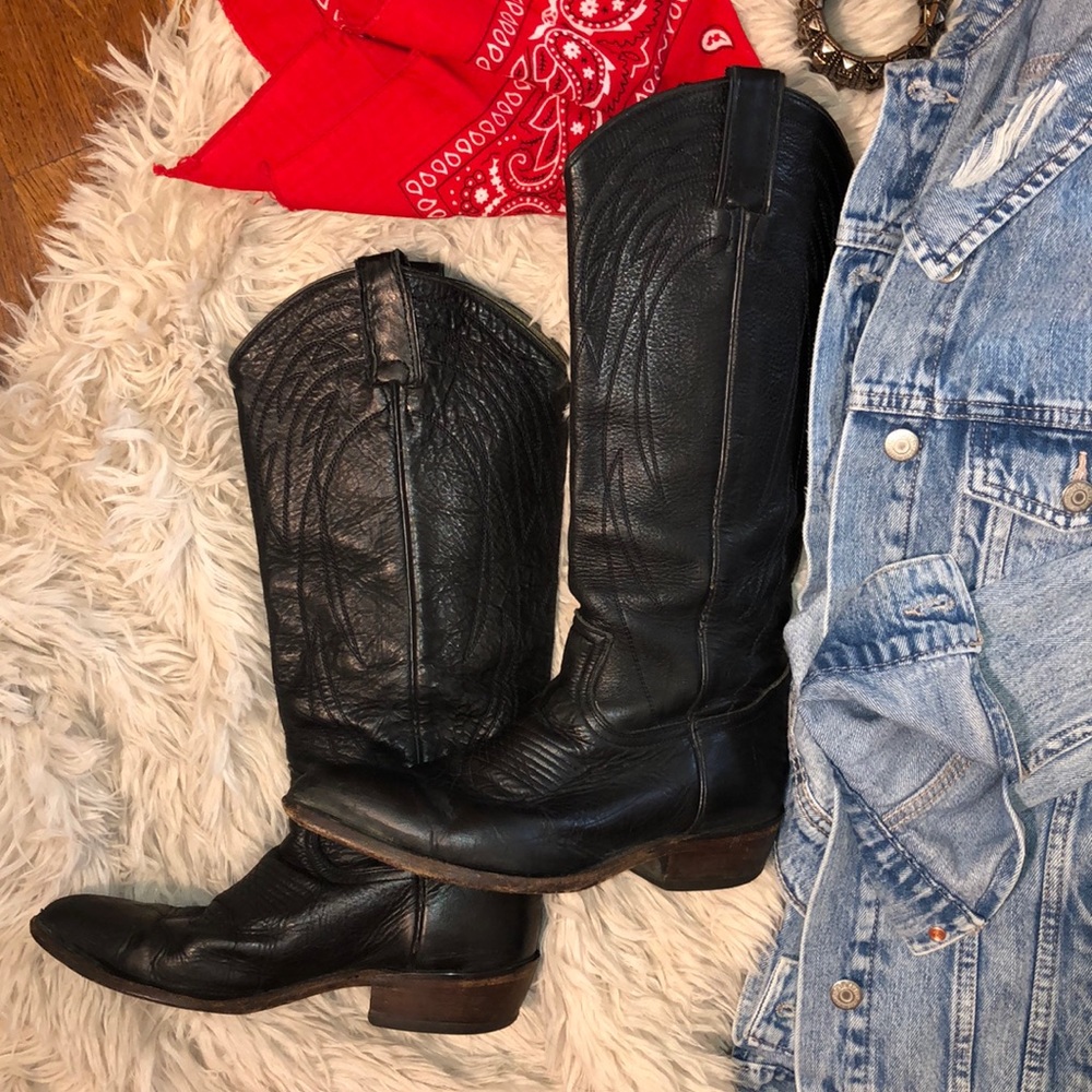 Vintage Frye Cowboy Boots 8.5